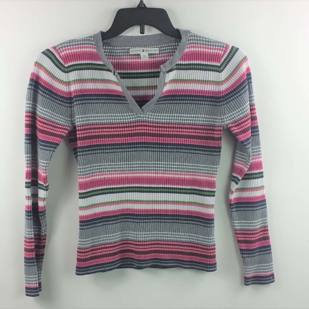 Tommy Hilfiger Stripe Sweater Size Medium